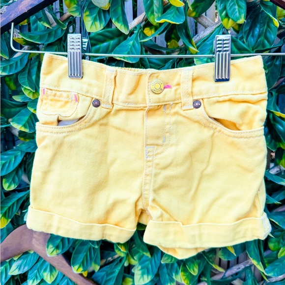 OshKosh B'gosh Other - 🔹 4/$25- Osh Kosh Yellow Denim Cotton Shorts